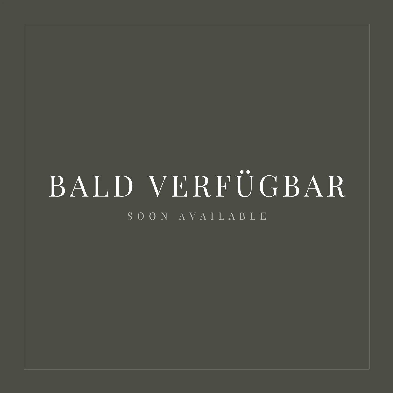 Bald verfügbar – Graf Classics
